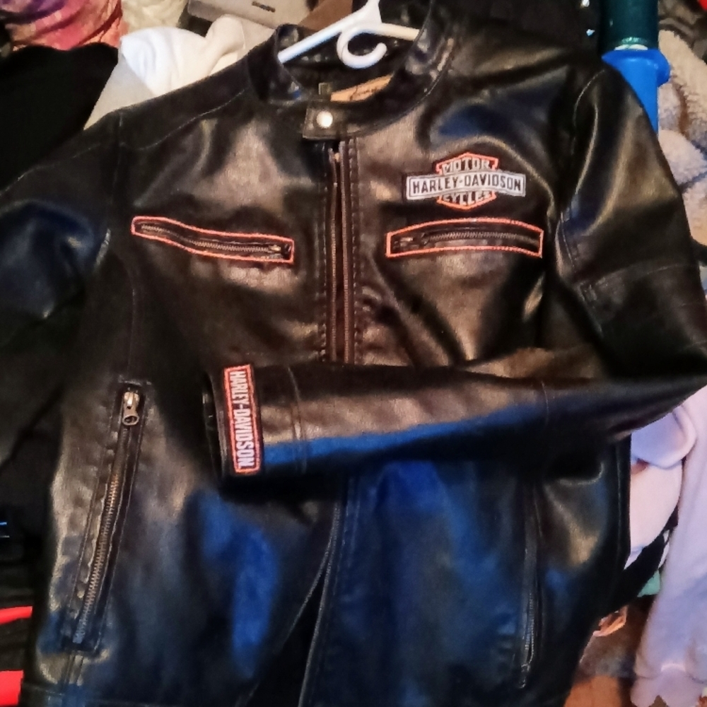 Harley-Davidson Black Leather Jacket